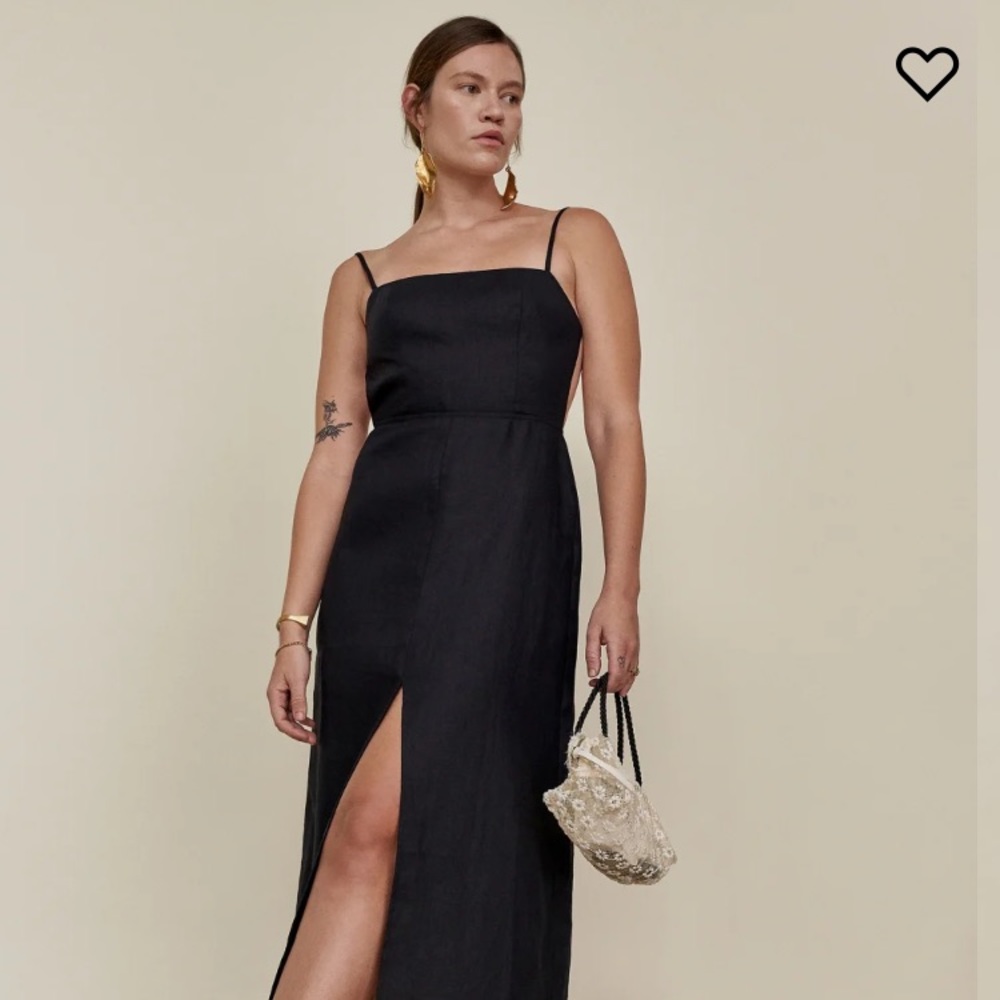 Reformation Nia Linen Dress
